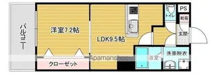 リファレンス東公園【8階】の間取り
