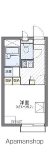 レオパレスフローラⅡ【2階】の間取り