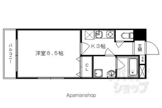 ハイツアカシア【3階】の間取り