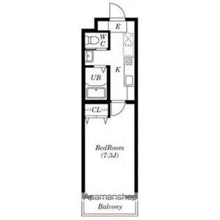 A・CITY東岸【1階】の間取り