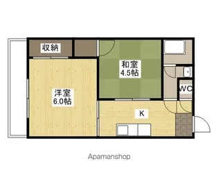 藤本ビル【4階】の間取り