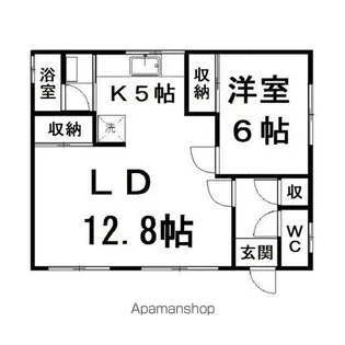 ノーチェ【2F号室】の間取り