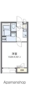 クレイノジュネスピューパⅣ【104号室】の間取り