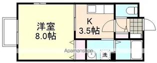 カーサ・ラ・コスタ【102号室号室】の間取り