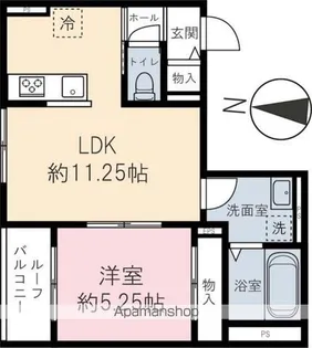 (仮称)川越市南通町パレス【301号室】の間取り
