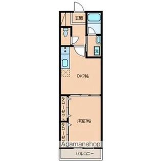 ピュアHATTA【1階】の間取り