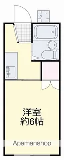 コーポラスM【102号室】の間取り