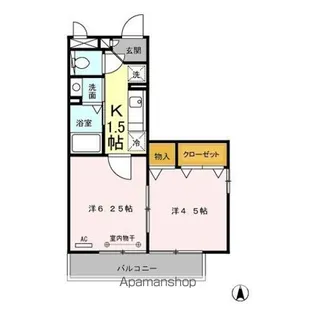 サニーガーデン【3階】の間取り