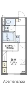 レオパレスコラソンⅠ【103号室】の間取り