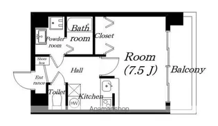 ジョイ6番館【402号室】の間取り