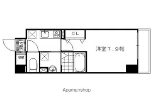 バンブー サン【3階】の間取り
