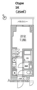 レジディア日本橋馬喰町Ⅱ【3階】の間取り