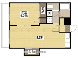 コーポ満田【3階】の間取り