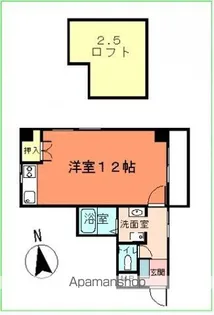 シティハイツ舟入【3階】の間取り