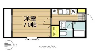 グランヴェルデ【1階】の間取り