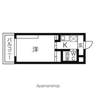 岩井橋ロイヤルハイツ【12階】の間取り