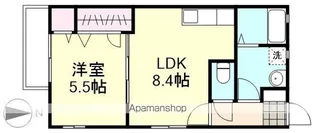 1LDKの間取り画像