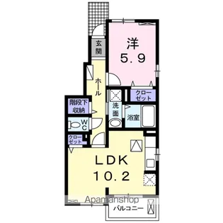 シルフィ【1階】の間取り