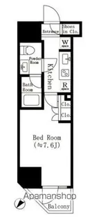 アポロヒルズ関内【10階】の間取り