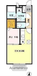 セントラルコート【1階】の間取り