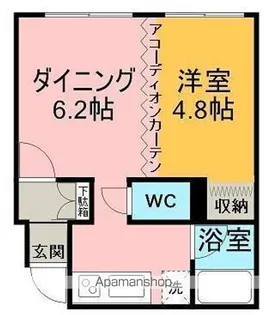 北海道網走市潮見2丁目【アパート】の間取り