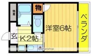 ヤサカフォーユ【2階】の間取り