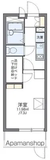 レオパレスグリチネ【1階】の間取り