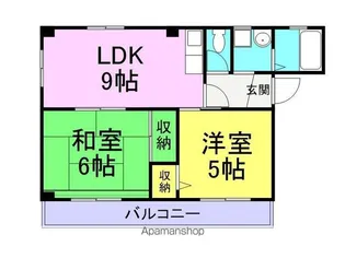 プチティアラ【301号室】の間取り