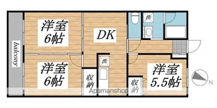 アピカールカシマ【3階】の間取り