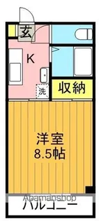 レガートヴェルティエ【5階】の間取り