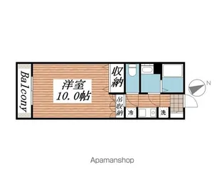 グリーンヒルズ宮下【303号室】の間取り