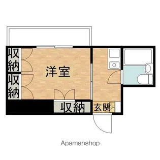 フレクション多摩ニュータウンⅢ【4階】の間取り
