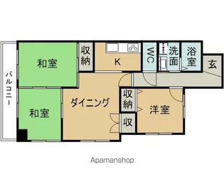 和光小幡マンション【4階】の間取り