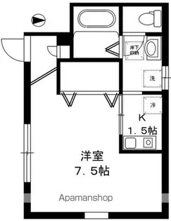 ウィステリア三郷【1階】の間取り