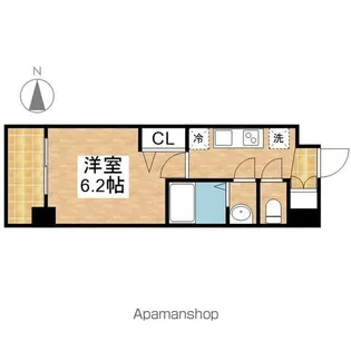 メイクス矢場町Ⅱ【902号室号室】の間取り