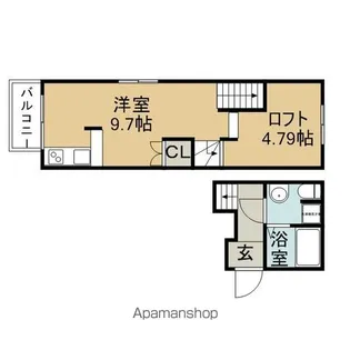 RADIANCE守山(レイディエンスモリヤマ)【2階】の間取り
