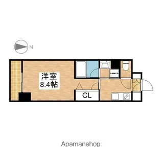 GRAND ESPOIR 車道【7階】の間取り