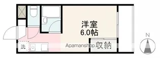 アカデミーハイツⅠ【2階】の間取り