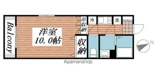 グリーンヒルズ宮下【103号室】の間取り