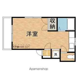 ブリリアント【301号室】の間取り