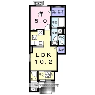 エテルノクオーレ【1階】の間取り