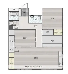 多田ビル【201号室】の間取り