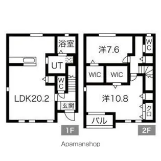 PUROSPERITA【B101号室】の間取り
