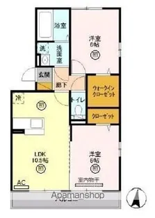 SYMPHONY A【3階】の間取り