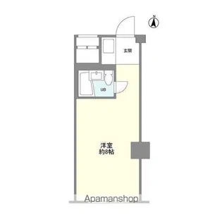 東中野アパートメンツ【7階】の間取り