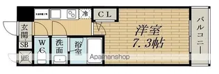S−RESIDENCE新大阪駅前【3階】の間取り