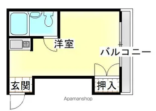 竹下ビル【2階】の間取り