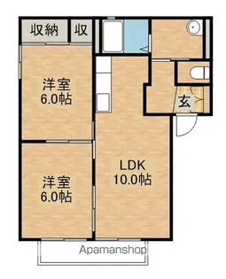 ル パン【A101号室】の間取り