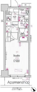 ガーラ・プレシャス横浜西谷【112号室】の間取り