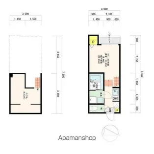 フラームシンフォニー【2階】の間取り